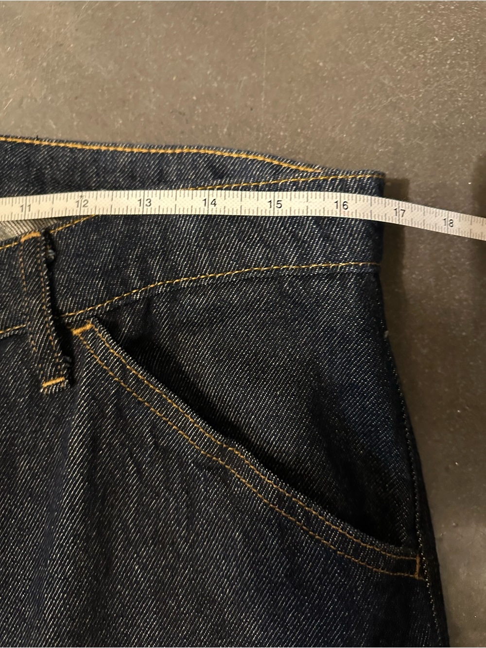 NWOT Women’s NSF Patchwork Utility Wide Leg Jeans - Size 29 - Indigo Rinse - Picture 11 of 15